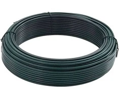 Tvorelių rišimo viela Žalia 25 m PVC