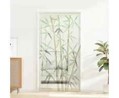 Vabzdžių durų užuolaidos, bambuko spauda, 100x220cm, bambuko