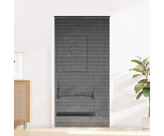Chomik Vabzdžių durų užuolaidos, tamsiai pilkas, 100x220cm, bambukas