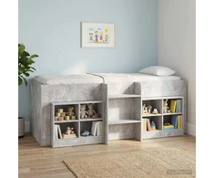 Vaikų Aukštas Lova 2 pcs Betoninė 193 x 96,1 x 68,5 cm
