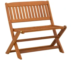 Lauko baldų komplektas Vaikų suolas Ruda 61 x 38 x 57 cm Kietas eukalipto medis