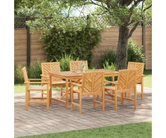 Valgomasis krėslas 6 pcs Natūrali 62,5 x 59 x 89 cm