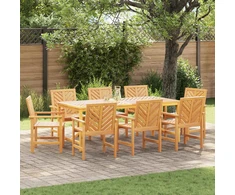Valgomasis krėslas 8 pcs Natūrali 62,5 x 59 x 89 cm