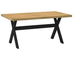 valgomojo stalas NOAIN X formos kojos 160x90x75 cm