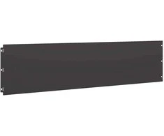 vejos apvadai 20 vnt Juoda 25x103 cm Šaltai valcuotas plienas