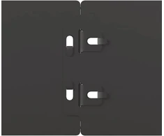 vejos apvadai 50 vnt Juoda 10x103 cm Šaltai valcuotas plienas