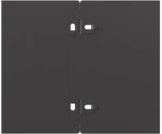 vejos apvadai 50 vnt Juoda 15x103 cm Šaltai valcuotas plienas