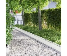 Vejos borteliai 10 pcs Balta 103 x 0,05 x 22 cm Plienas