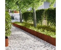 Vejo kraštas 50 pcs Rūdijanti 100 x 0,05 x 30 cm