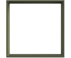 Vejo kraštas 6 pcs Alyvuogių žalia 50 x 50 x 13 cm Plienas