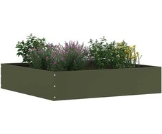 Vejo kraštas 6 pcs Alyvuogių žalia 60 x 60 x 13 cm Plienas