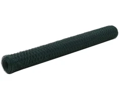Vielos tinklas višč., žalios sp., 25x1,2m, PVC dengtas plienas