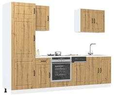 Virtuvinių spintelių komplektas, 7 dalių, Kalmar, artisano