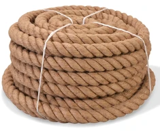 Virvė, 50 m, 100% džiutas, 30 mm