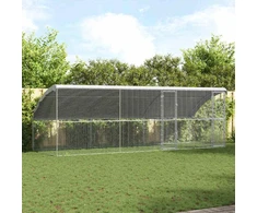 Narvas vištoms su 2 durelėmis 3 vnt. Sidabrinė 600x200x200cm