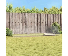 Vištų narvas Sidabrinė 430 x 100 x 85 cm Galvanizuotas plienas