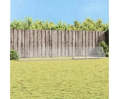 Vištų narvas Sidabrinė 650 x 100 x 85 cm Galvanizuotas plienas