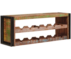 Vyno stovas Ruda 100 x 45 x 33 cm Kieta atnaujinta mediena