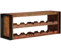 Vyno stovas Ruda 100 x 45 x 33 cm Kieta atnaujinta mediena