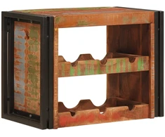 Vyno stovas Ruda 100 x 45 x 33 cm Kieta atnaujinta mediena