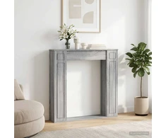 Židinio rėmas Pilka Sonoma 100 x 20 x 100 cm Apdirbta mediena