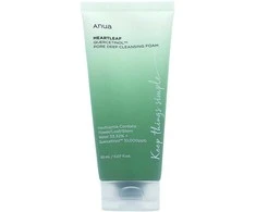 Anua Heartleaf Quercetinol Pore Deep Cleansing Foam Putojantis giliai poras valantis veido prausiklis, 150 ml