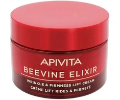 Apivita Beevine Eliksyras Wrinkle &amp; Firmness Lift Kreminis stangrinantis veido kremas nuo raukšlių, 50 ml