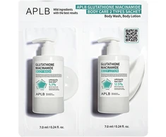APLB Glutathione Niacinamide Body Care 2 Types Sachet, 2x7 ml