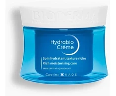 Bioderma Hydrabio Crème Drėkinamasis kremas dehidratuotai ir sausai odai, 50 ml