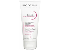 Bioderma Sensibio DS+ gel moussant Raudonį ir pleiskanojimą mažinantis gelinis veido prausiklis, 200 ml