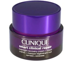 Clinique Smart Clinical Repair Crema De Recuperacion Noche y Mascarilla, 50 ml