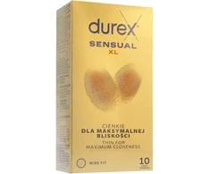 Durex Sensual XL prezervatyvai 10k