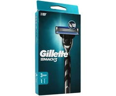 Gillette Mach3 Razor + Spare Blades 3pcs