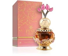 Khadlaj Rožinė Musk CPO aliejiniai kvepalai moterims, 20 ml