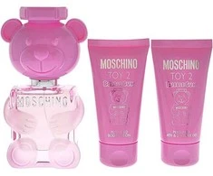 Dovanų rinkinys moterims Moschino Toy 2 Bubble Gum (EDT, 50 ml + dušo želė, 50 ml + kūno losjonas, 50 ml)
