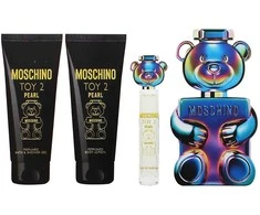Unisex dovanų rinkinys Moschino Toy 2 Pearl, EDP 100 ml + kūno losjonas 100 ml + dušo želė 100 ml + EDP 10 ml