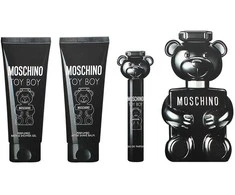 Kvepalų rinkinys vyrams Moschino Toy Boy (EDP, 100 ml + dušo želė, 100 ml + balzamas po skutimosi, 100 ml + EDP, 10 ml)