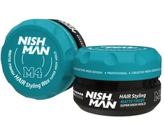 NISHMAN Matte Finish Super High Hold Wax M4, 132 g