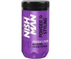 NISHMAN Powder Hair Styling Wax Fresh plaukų modeliavimo vaškas, 20 g