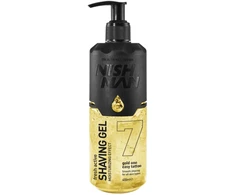 NISHMAN Shaving Gel Gold One, 400 ml