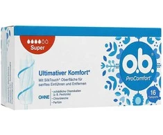 o.b. ProComfort Super tamponai, 16 vnt.