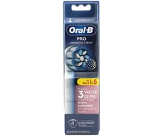 Dantų šepetėlis Braun Oral-B Pro Jautrus Clean, 5 pc(s), Baltas, Oral-B, iO, Pulsonic, Blister