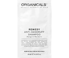 Organicals REMEDY Nuo pleiskanų Šampūnas Mango &amp; Mandarin cleansing Šampūnas against dandruff 10 ml