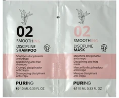 PURING 02 Smoothing Discipline Šampūnas + Mask 10+10ml