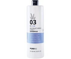 PÜRING PR 03 Rehab Restructuring Skirtas garbanotiems plaukams Šampūnas 1000ml