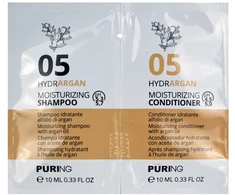 PURING 05 Hydrargan Moisturizing Šampūnas + Conditioner 10+10ml
