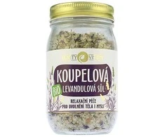 Purity Vision Bio Lavander Bath Salt vonios druska su levandomis, 400g