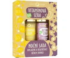 Purity Vision BIO vitaminų rinkinys niacinamido serumas 30 ml + serumas retinolio 30 ml