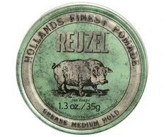 Vidutinio stiprumo plaukų formavimo pomada Reuzel Hollands Finest Pomade Grease, 35 g