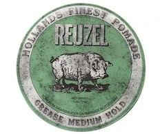 Vidutinio stiprumo plaukų formavimo pomada Reuzel Hollands Finest Pomade Grease, 113 g